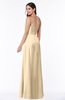 Elegant Empire Sweetheart Zip up Chiffon Floor Length Plus Size Bridesmaid Dresses