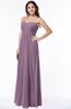 Elegant Empire Sweetheart Zip up Chiffon Floor Length Plus Size Bridesmaid Dresses