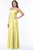 Elegant Empire Sweetheart Zip up Chiffon Floor Length Plus Size Bridesmaid Dresses