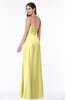 Elegant Empire Sweetheart Zip up Chiffon Floor Length Plus Size Bridesmaid Dresses