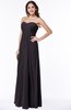 Elegant Empire Sweetheart Zip up Chiffon Floor Length Plus Size Bridesmaid Dresses