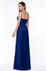 Elegant Empire Sweetheart Zip up Chiffon Floor Length Plus Size Bridesmaid Dresses