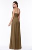 Elegant Empire Sweetheart Zip up Chiffon Floor Length Plus Size Bridesmaid Dresses