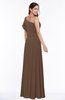 Modern A-line Asymmetric Neckline Sleeveless Floor Length Paillette Plus Size Bridesmaid Dresses