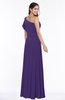 Modern A-line Asymmetric Neckline Sleeveless Floor Length Paillette Plus Size Bridesmaid Dresses