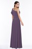 Modern A-line Asymmetric Neckline Sleeveless Floor Length Paillette Plus Size Bridesmaid Dresses