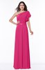 Modern A-line Asymmetric Neckline Sleeveless Floor Length Paillette Plus Size Bridesmaid Dresses