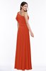 Modern A-line Asymmetric Neckline Sleeveless Floor Length Paillette Plus Size Bridesmaid Dresses