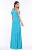 Modern A-line Asymmetric Neckline Sleeveless Floor Length Paillette Plus Size Bridesmaid Dresses