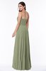 Simple Strapless Sleeveless Zip up Chiffon Ruching Plus Size Bridesmaid Dresses