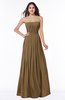 Simple Strapless Sleeveless Zip up Chiffon Ruching Plus Size Bridesmaid Dresses