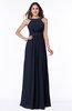 Modest A-line Sleeveless Zip up Chiffon Sash Plus Size Bridesmaid Dresses