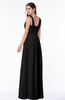 Simple A-line Sleeveless Zip up Floor Length Ruching Plus Size Bridesmaid Dresses