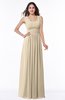 Simple A-line Sleeveless Zip up Floor Length Ruching Plus Size Bridesmaid Dresses