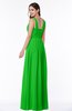 Simple A-line Sleeveless Zip up Floor Length Ruching Plus Size Bridesmaid Dresses