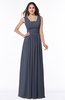 Simple A-line Sleeveless Zip up Floor Length Ruching Plus Size Bridesmaid Dresses
