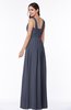 Simple A-line Sleeveless Zip up Floor Length Ruching Plus Size Bridesmaid Dresses