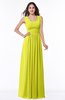 Simple A-line Sleeveless Zip up Floor Length Ruching Plus Size Bridesmaid Dresses