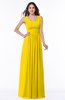Simple A-line Sleeveless Zip up Floor Length Ruching Plus Size Bridesmaid Dresses