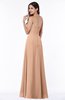 Glamorous A-line Strapless Zip up Floor Length Pleated Plus Size Bridesmaid Dresses
