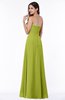 Glamorous A-line Strapless Zip up Floor Length Pleated Plus Size Bridesmaid Dresses