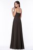 Glamorous A-line Strapless Zip up Floor Length Pleated Plus Size Bridesmaid Dresses