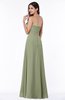 Glamorous A-line Strapless Zip up Floor Length Pleated Plus Size Bridesmaid Dresses