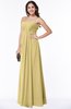 Glamorous A-line Strapless Zip up Floor Length Pleated Plus Size Bridesmaid Dresses