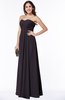 Glamorous A-line Strapless Zip up Floor Length Pleated Plus Size Bridesmaid Dresses