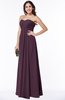 Glamorous A-line Strapless Zip up Floor Length Pleated Plus Size Bridesmaid Dresses