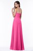Glamorous A-line Strapless Zip up Floor Length Pleated Plus Size Bridesmaid Dresses