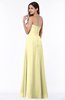 Glamorous A-line Strapless Zip up Floor Length Pleated Plus Size Bridesmaid Dresses