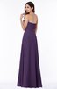 Glamorous A-line Strapless Zip up Floor Length Pleated Plus Size Bridesmaid Dresses