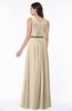 Simple A-line V-neck Chiffon Floor Length Bow Plus Size Bridesmaid Dresses