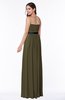 Classic Strapless Half Backless Chiffon Pleated Plus Size Bridesmaid Dresses