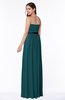Classic Strapless Half Backless Chiffon Pleated Plus Size Bridesmaid Dresses