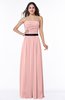 Classic Strapless Half Backless Chiffon Pleated Plus Size Bridesmaid Dresses