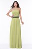 Classic Strapless Half Backless Chiffon Pleated Plus Size Bridesmaid Dresses