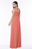 Modern A-line Strapless Sleeveless Chiffon Plus Size Bridesmaid Dresses