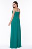 Modern A-line Strapless Sleeveless Chiffon Plus Size Bridesmaid Dresses