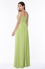 Modern A-line Strapless Sleeveless Chiffon Plus Size Bridesmaid Dresses