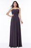 Modern A-line Strapless Sleeveless Chiffon Plus Size Bridesmaid Dresses