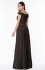 Traditional A-line Sleeveless Chiffon Floor Length Plus Size Bridesmaid Dresses