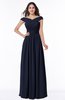 Traditional A-line Sleeveless Chiffon Floor Length Plus Size Bridesmaid Dresses
