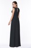Elegant A-line Sleeveless Zipper Chiffon Plus Size Bridesmaid Dresses