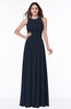 Elegant A-line Sleeveless Zipper Chiffon Plus Size Bridesmaid Dresses