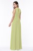 Elegant A-line Sleeveless Zipper Chiffon Plus Size Bridesmaid Dresses