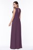 Elegant A-line Sleeveless Zipper Chiffon Plus Size Bridesmaid Dresses