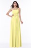 Glamorous A-line Sleeveless Half Backless Chiffon Floor Length Plus Size Bridesmaid Dresses