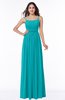 Glamorous A-line Sleeveless Half Backless Chiffon Floor Length Plus Size Bridesmaid Dresses